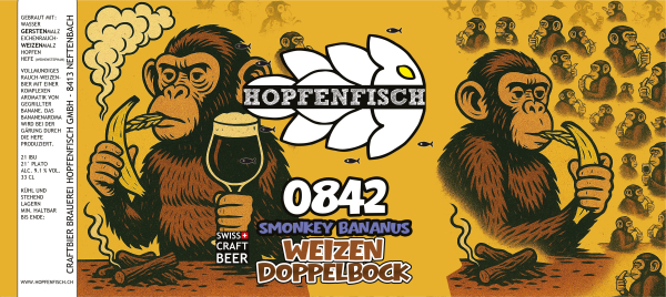 0842 Smonkey Bananus Weizen Doppelbock