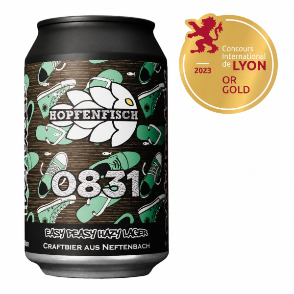 Hopfenfisch 0831 Easy Peasy Hazy Lager